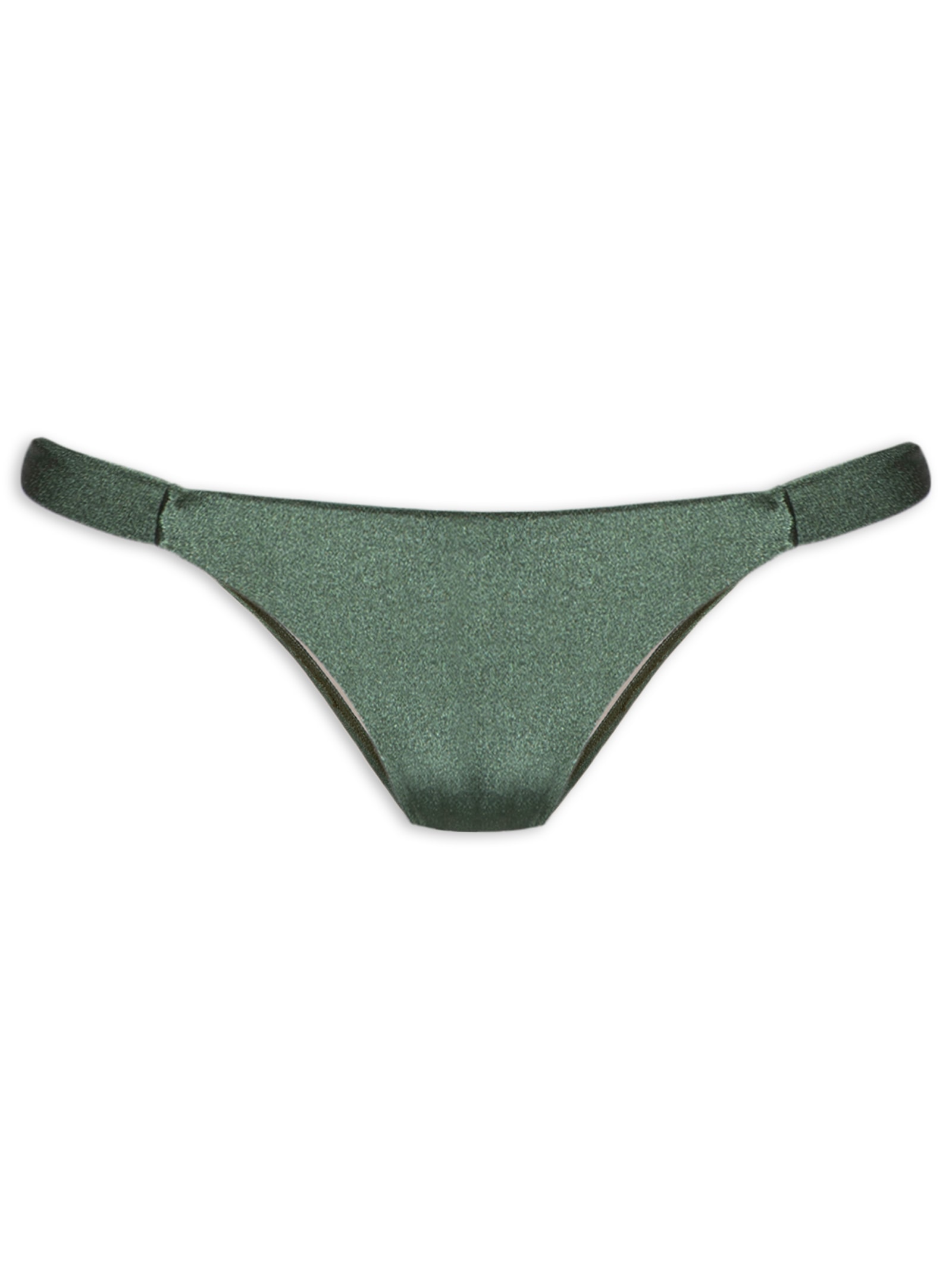Biquíni Bandeau Torcido E Calcinha Fixa Verde '2Essential