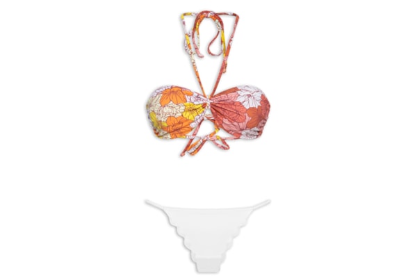 Biquini Conjunto Amarrações - Branco