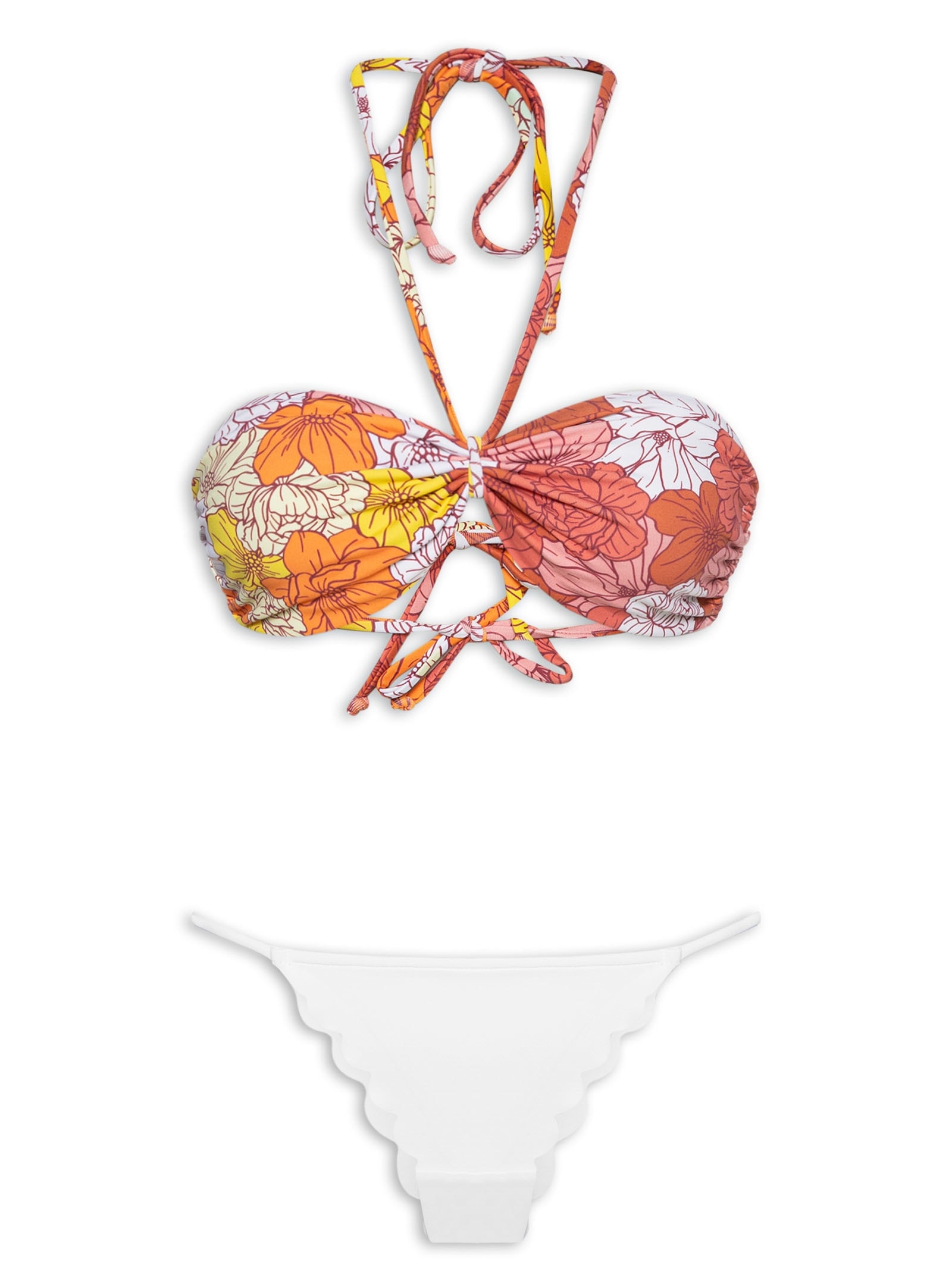 Biquini Conjunto Amarrações Branco '2Essential