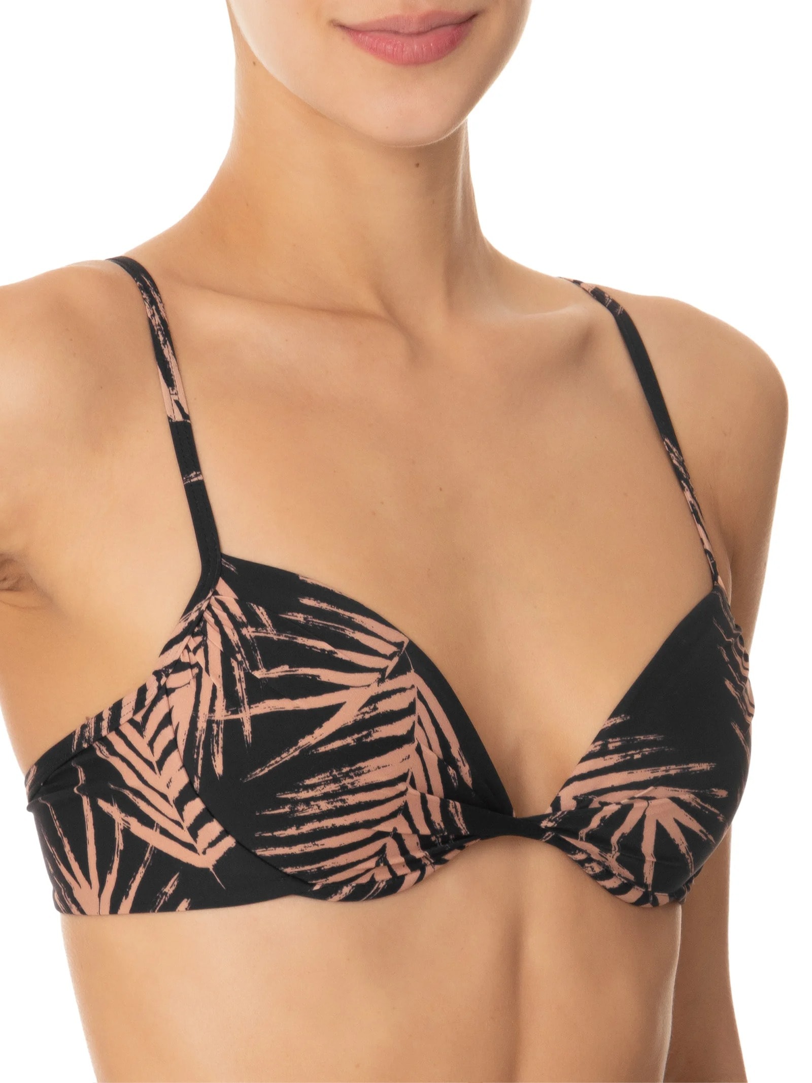 Biquíni Conjunto Top Aro e Calcinha Cavada Preto '2Essential