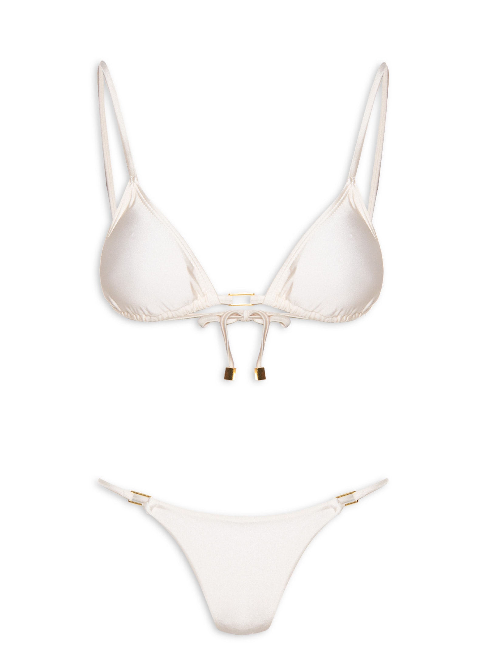 Biquíni Cortininha Branco Mktbeach