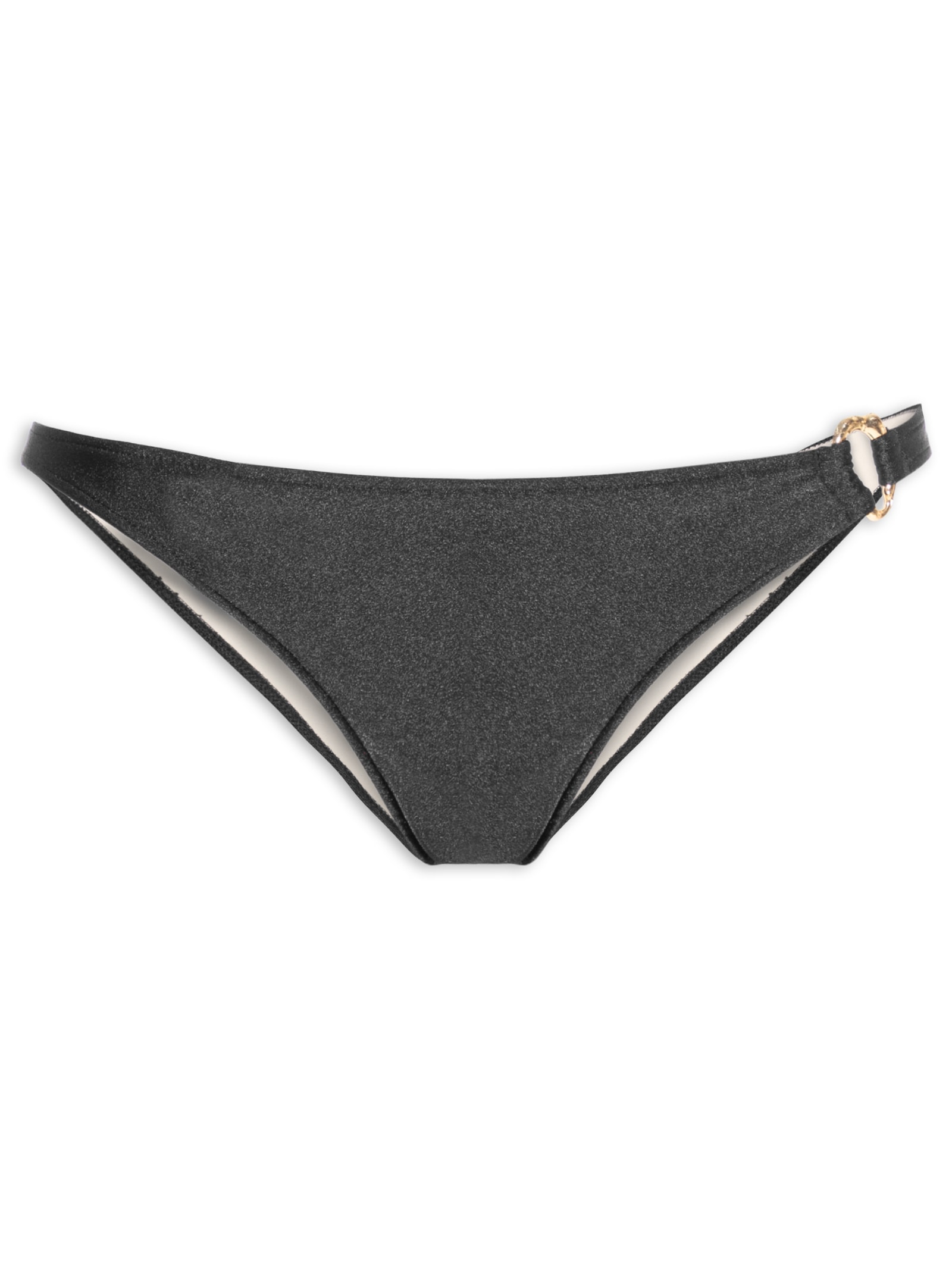 Biquíni Cortininha Com Calcinha Fiza Preto '2Essential