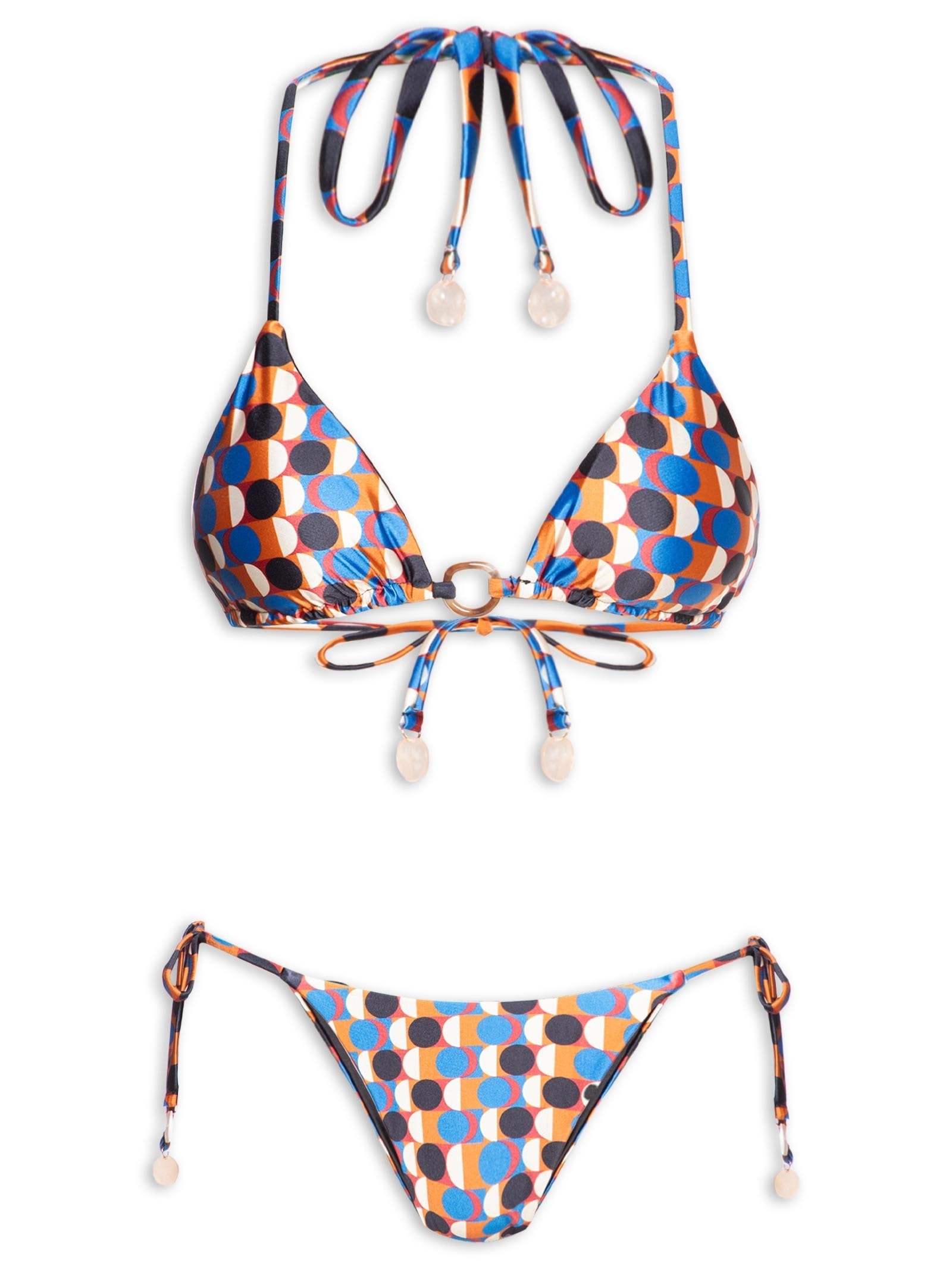 Biquíni Cortininha Dupla Face Preto Mktbeach