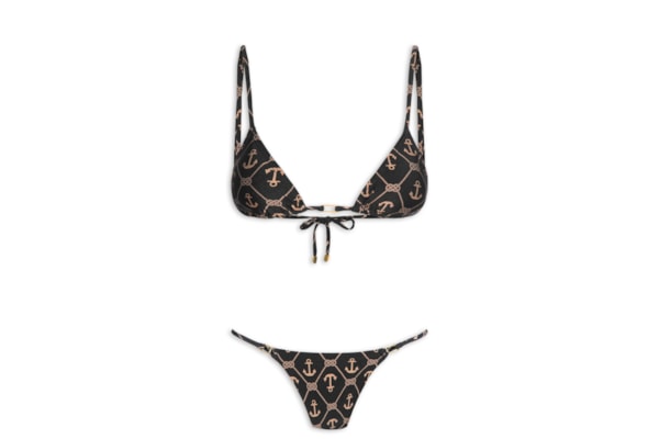 Biquíni Cortininha Feminino Marquinha Perfeita - Preto