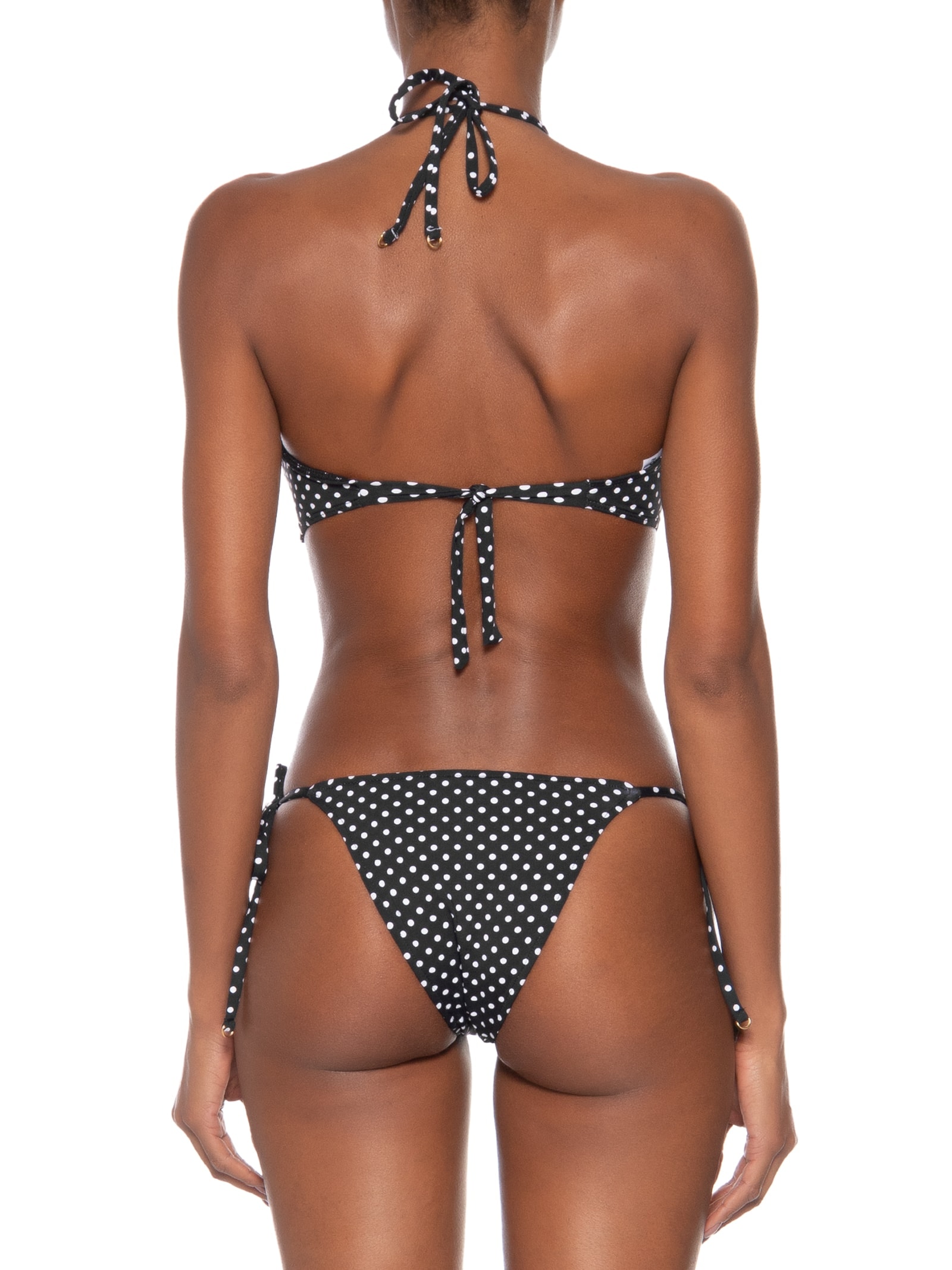 Biquíni Cortininha Invertida Calcinha De Amarração Preto '2Essential