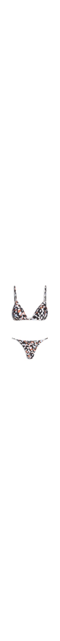 Biquíni Cortininha Marquinha Perfeita - Animal Print
