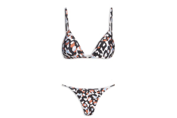 Biquíni Cortininha Marquinha Perfeita - Animal Print