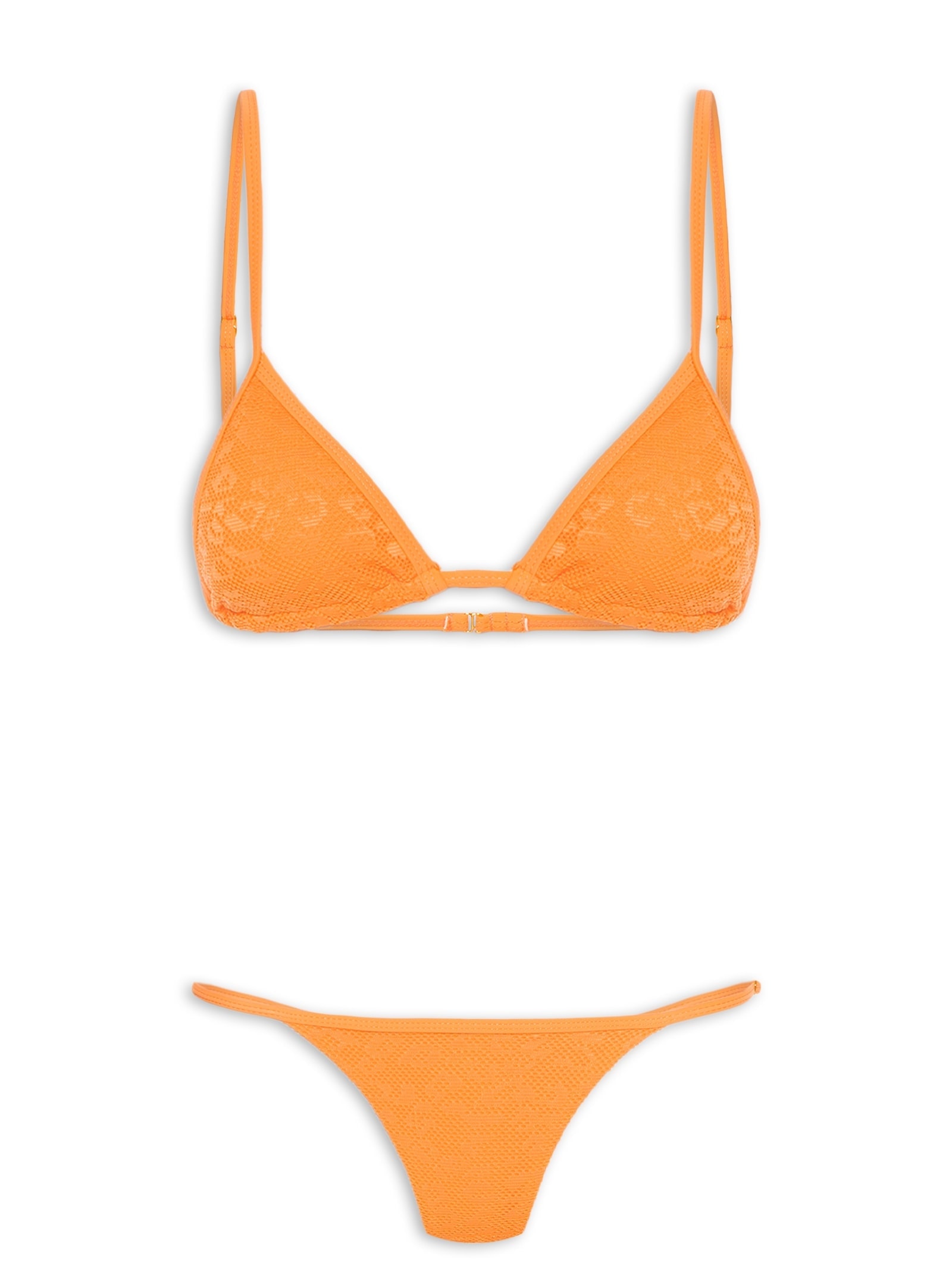 Biquíni Cortininha Marquinha Perfeita Laranja Mktbeach