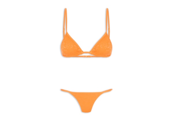 Biquíni Cortininha Marquinha Perfeita - Laranja