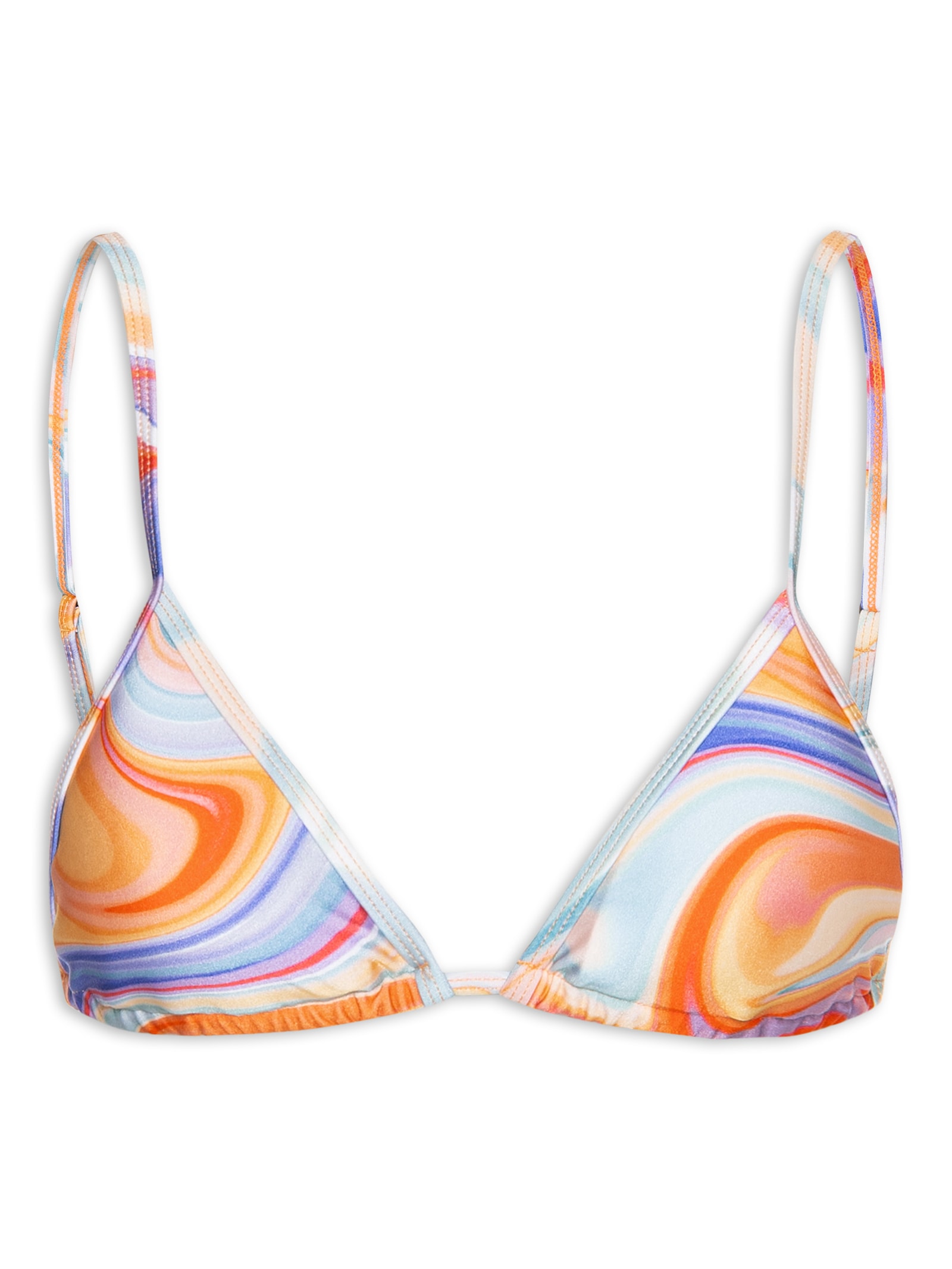 Biquíni Cortininha Marquinha Perfeita Laranja Mktbeach