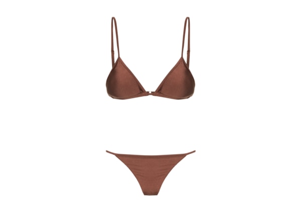 Biquíni Cortininha Marquinha Perfeita - Marrom