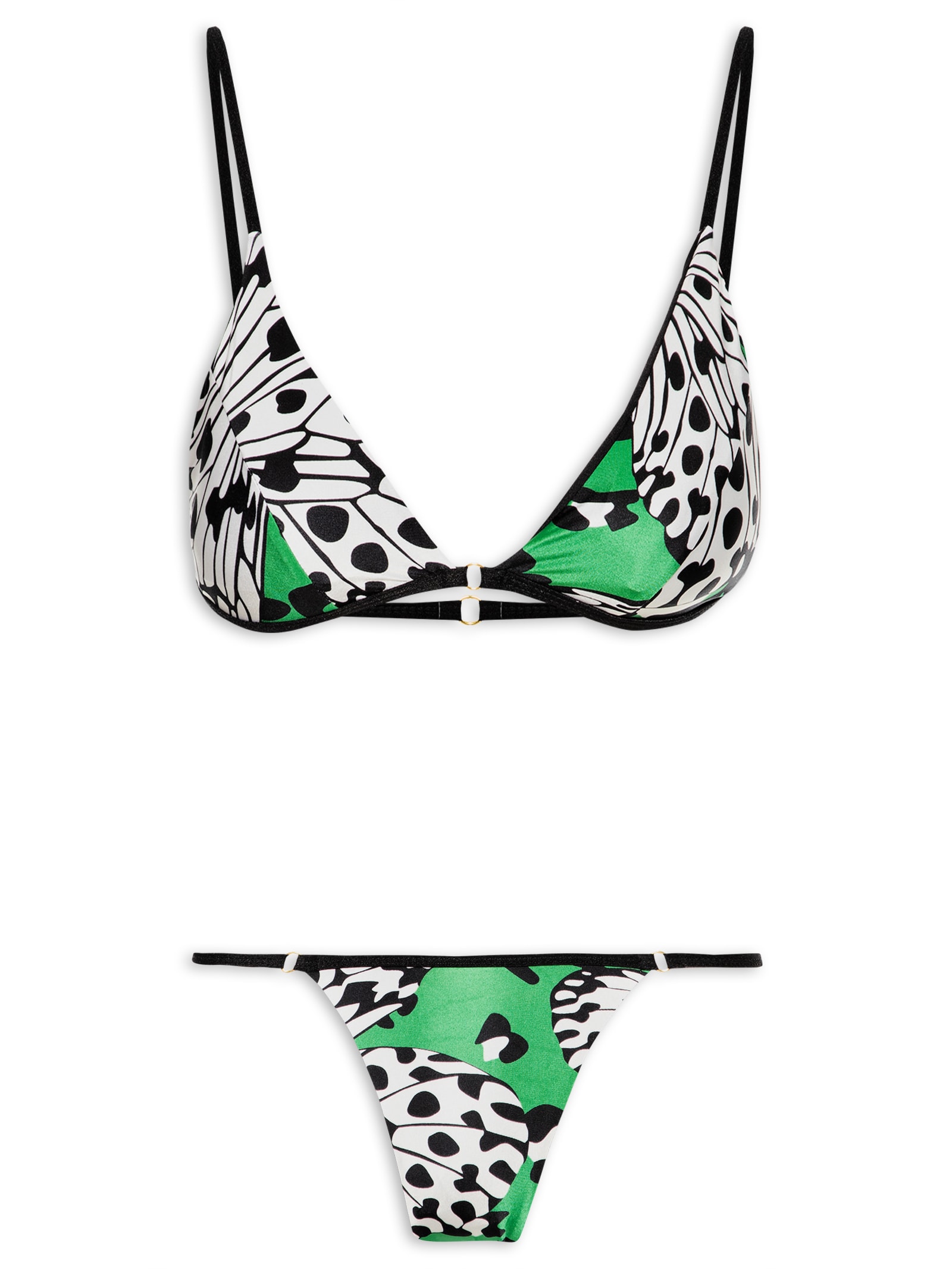 Biquíni Cortininha Marquinha Perfeita Verde Mktbeach