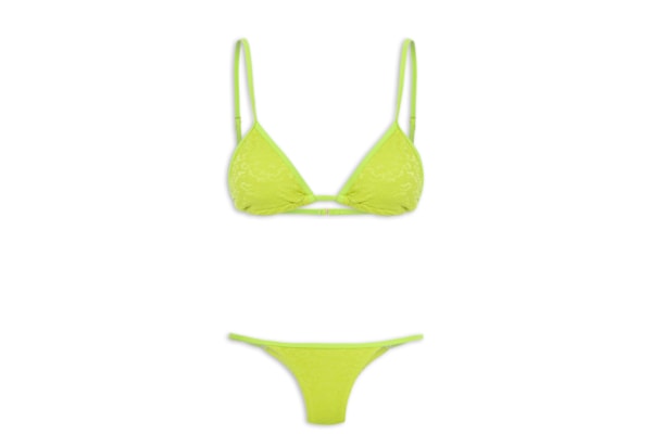 Biquini Cortininha Marquinha Perfeita - Verde