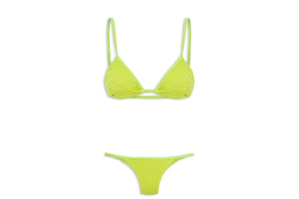 Biquini Cortininha Marquinha Perfeita - Verde