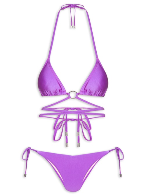 Biquíni Cortininha – Roxo