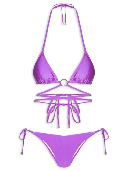 Biquíni Cortininha - Roxo