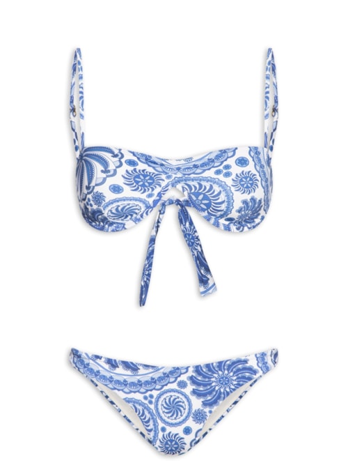 Biquíni Delicadeza De Banana – Azul