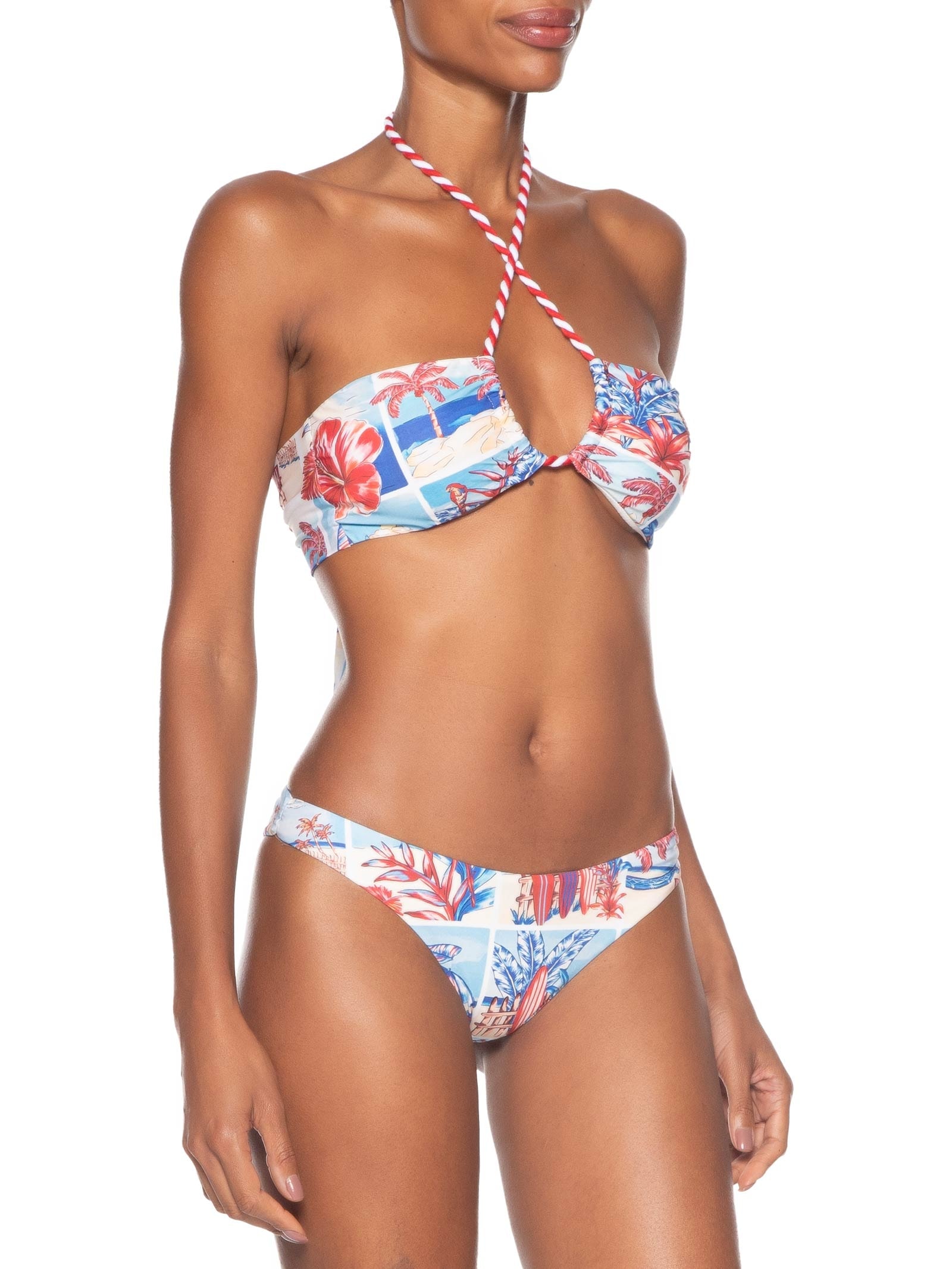 Biquíni Diário De Verão Branco Farm Praia