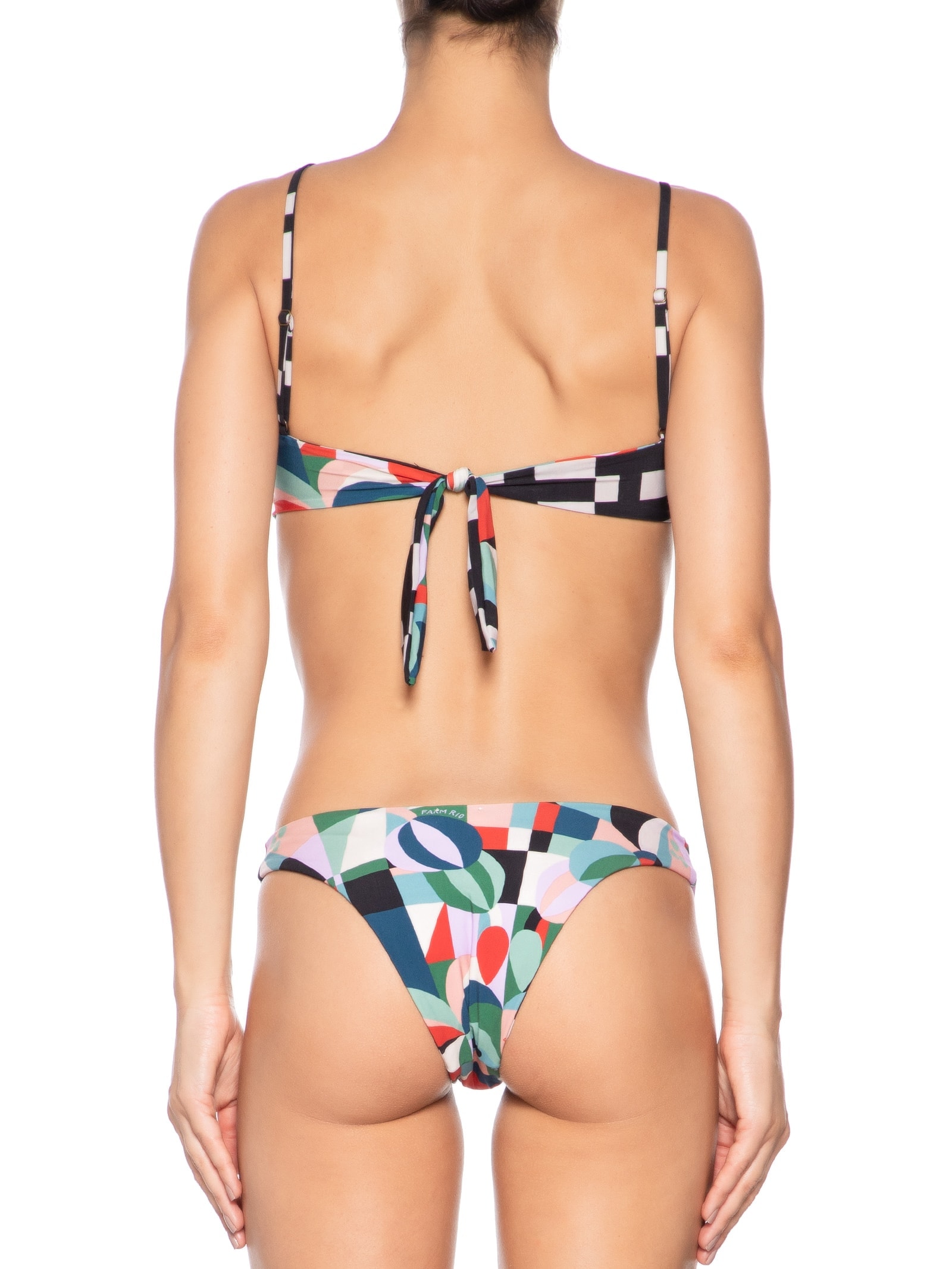 Biquíni Double Recanto Dos Coqueiros Azul Farm Praia