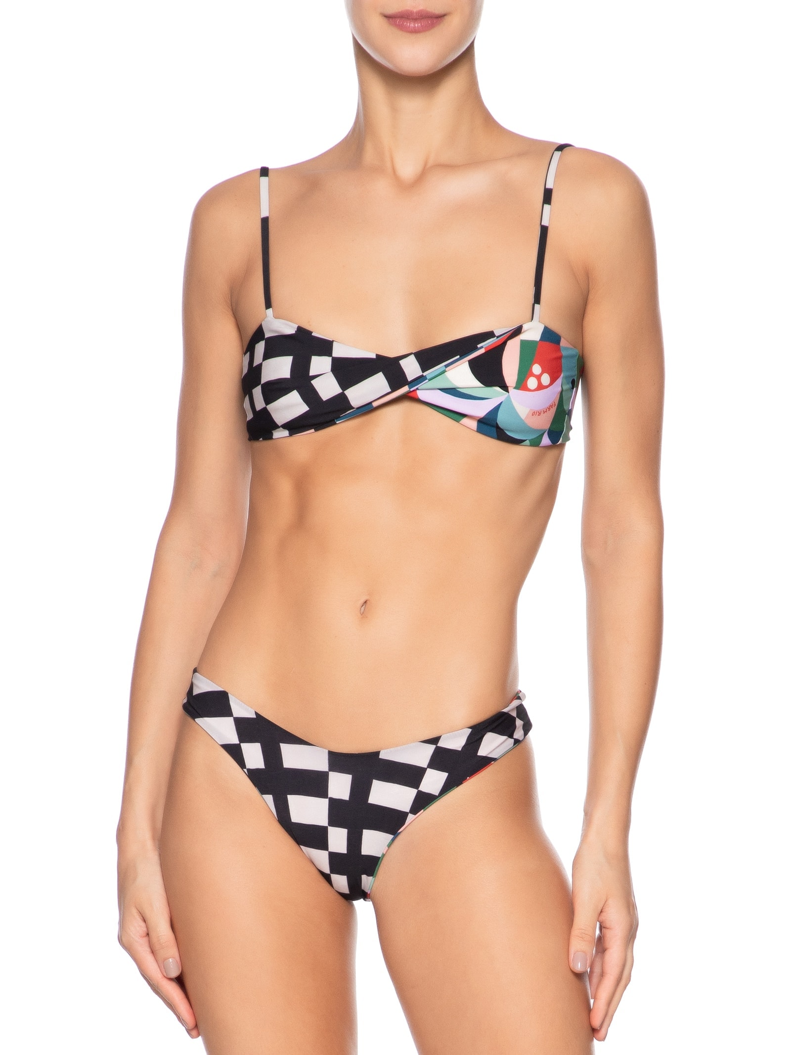 Biquíni Double Recanto Dos Coqueiros Azul Farm Praia