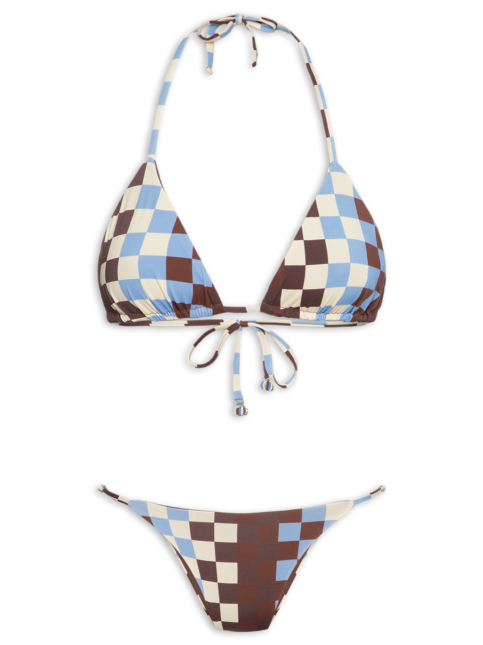 Biquíni Estampa Harmonia Marrom Dress To