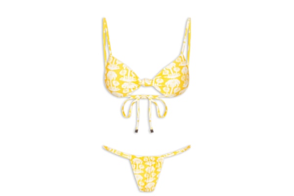 Biquíni Estampado - Amarelo