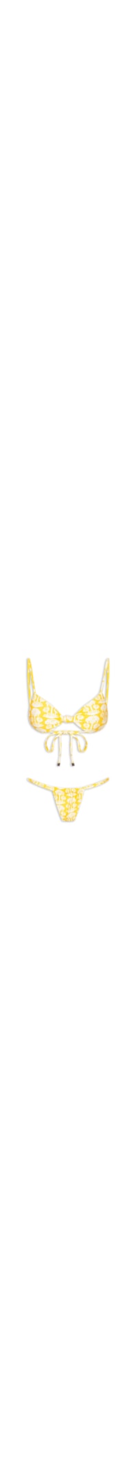Biquíni Estampado - Amarelo