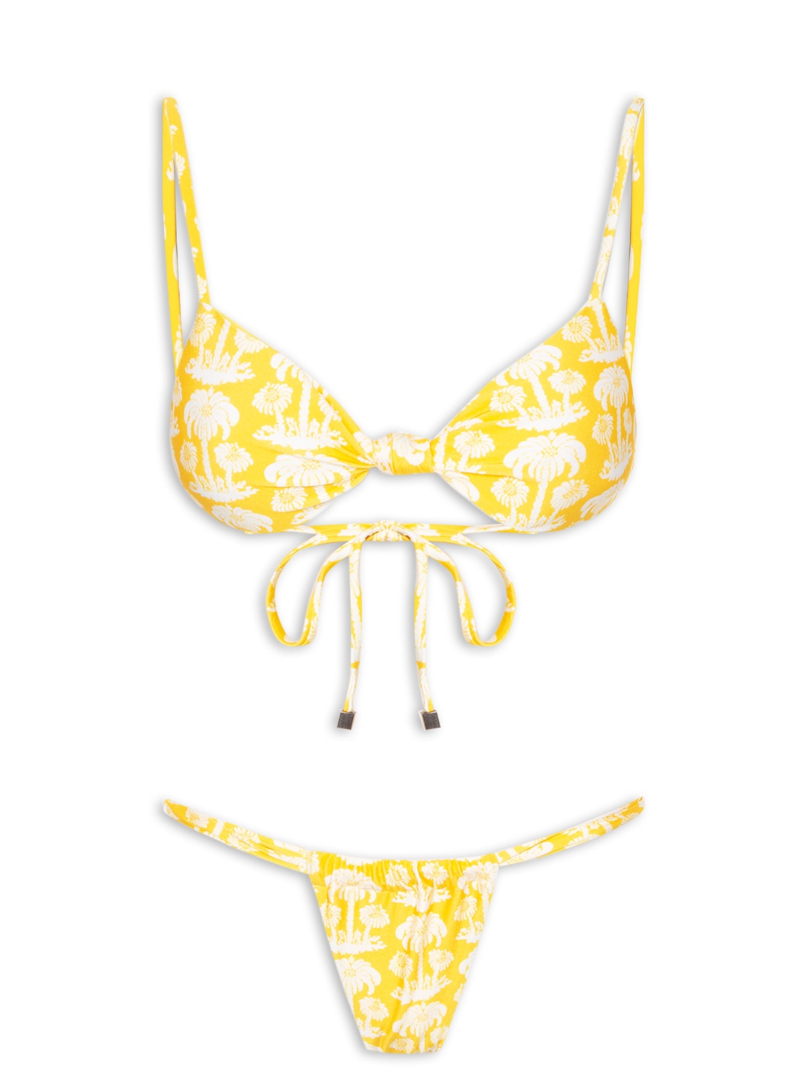 Biquíni Estampado Amarelo Mktbeach