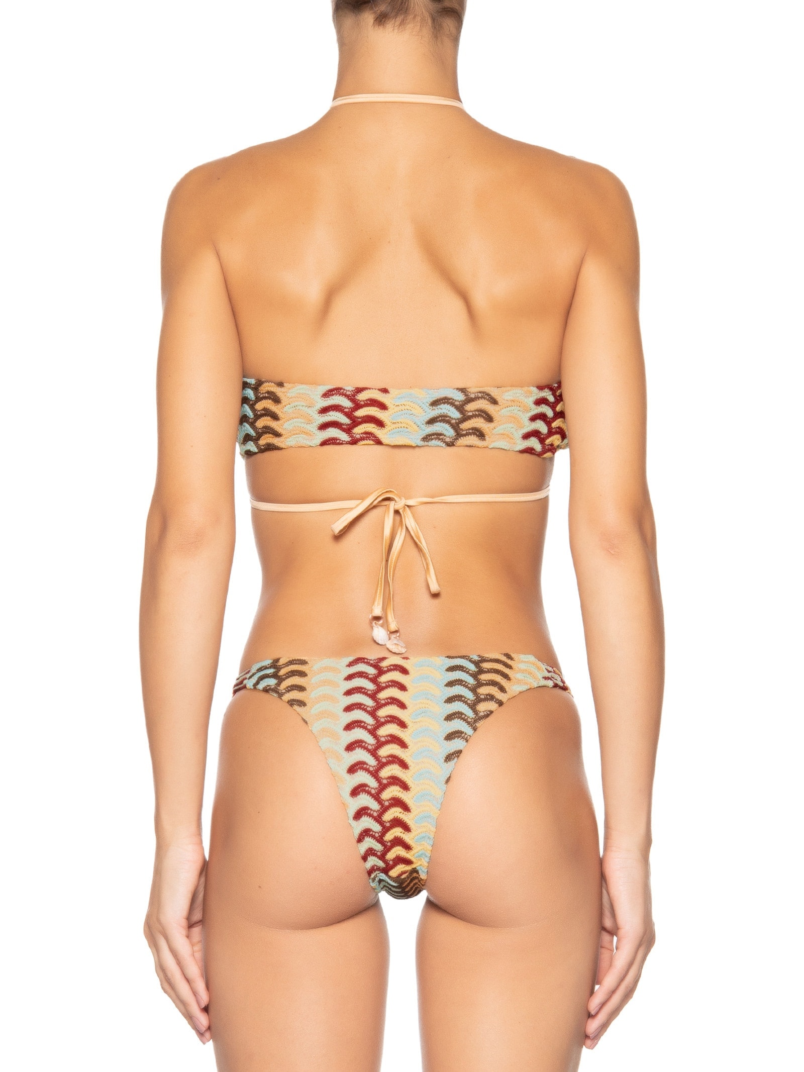 Biquíni Feminino Cortininha Invertida Bege Mktbeach