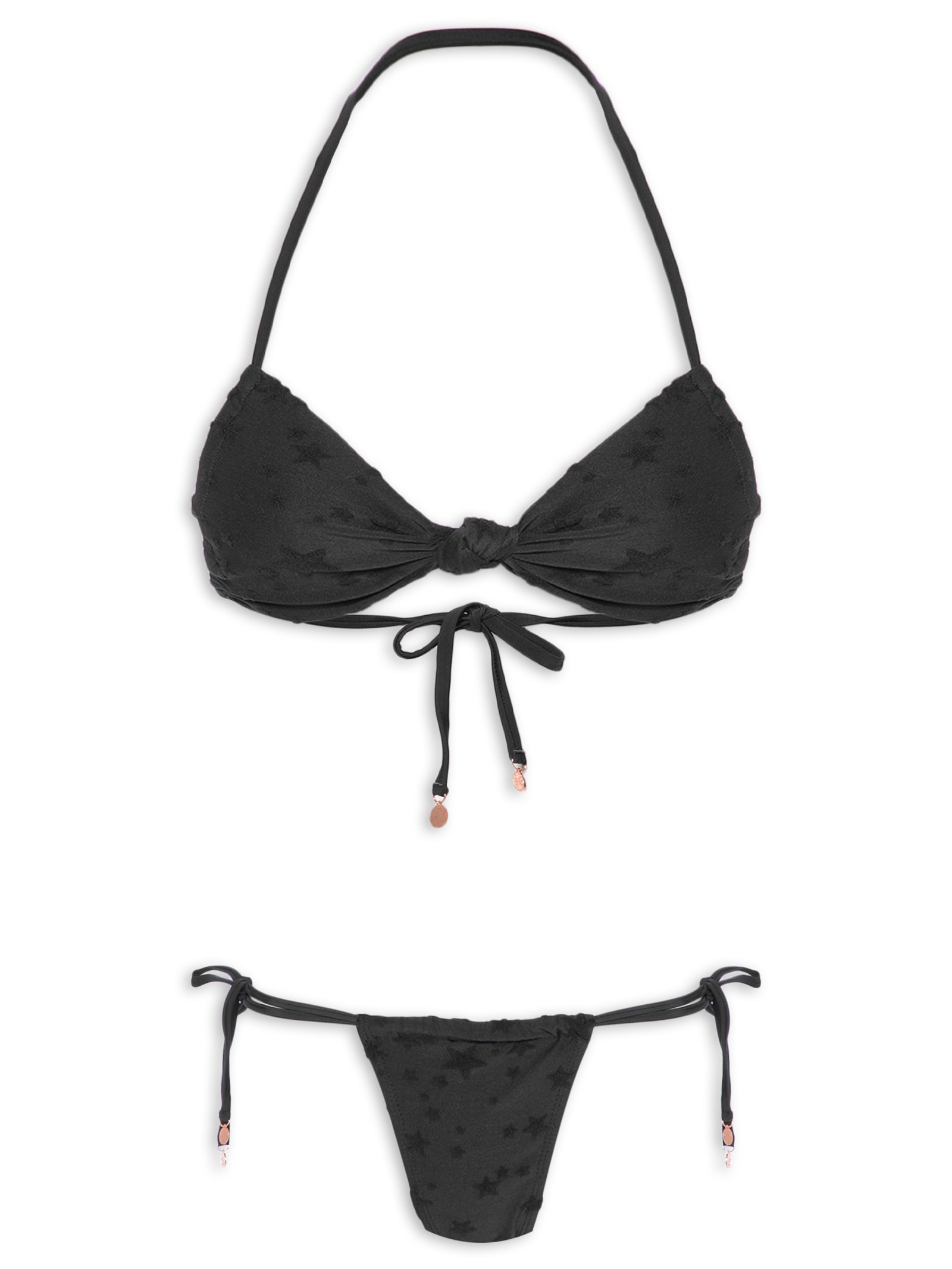 Biquini Feminino Cortininha Invertida Preto Mktbeach