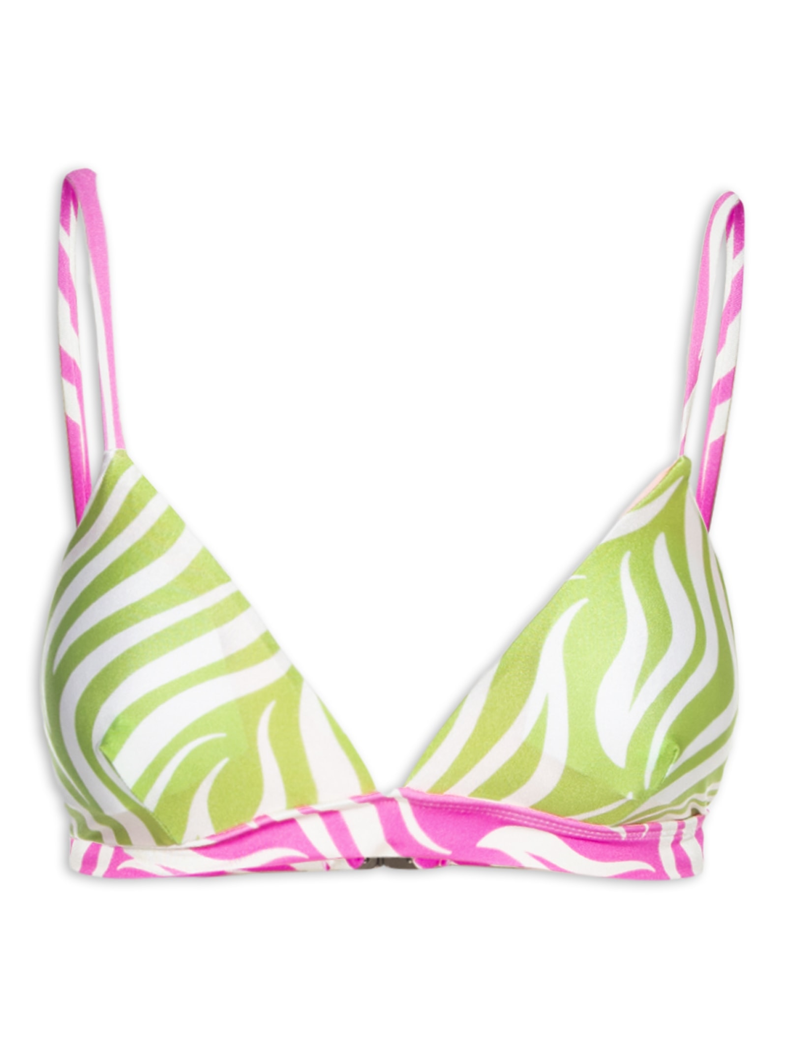 Biquíni Feminino Triângulo Bicolor Verde Mktbeach