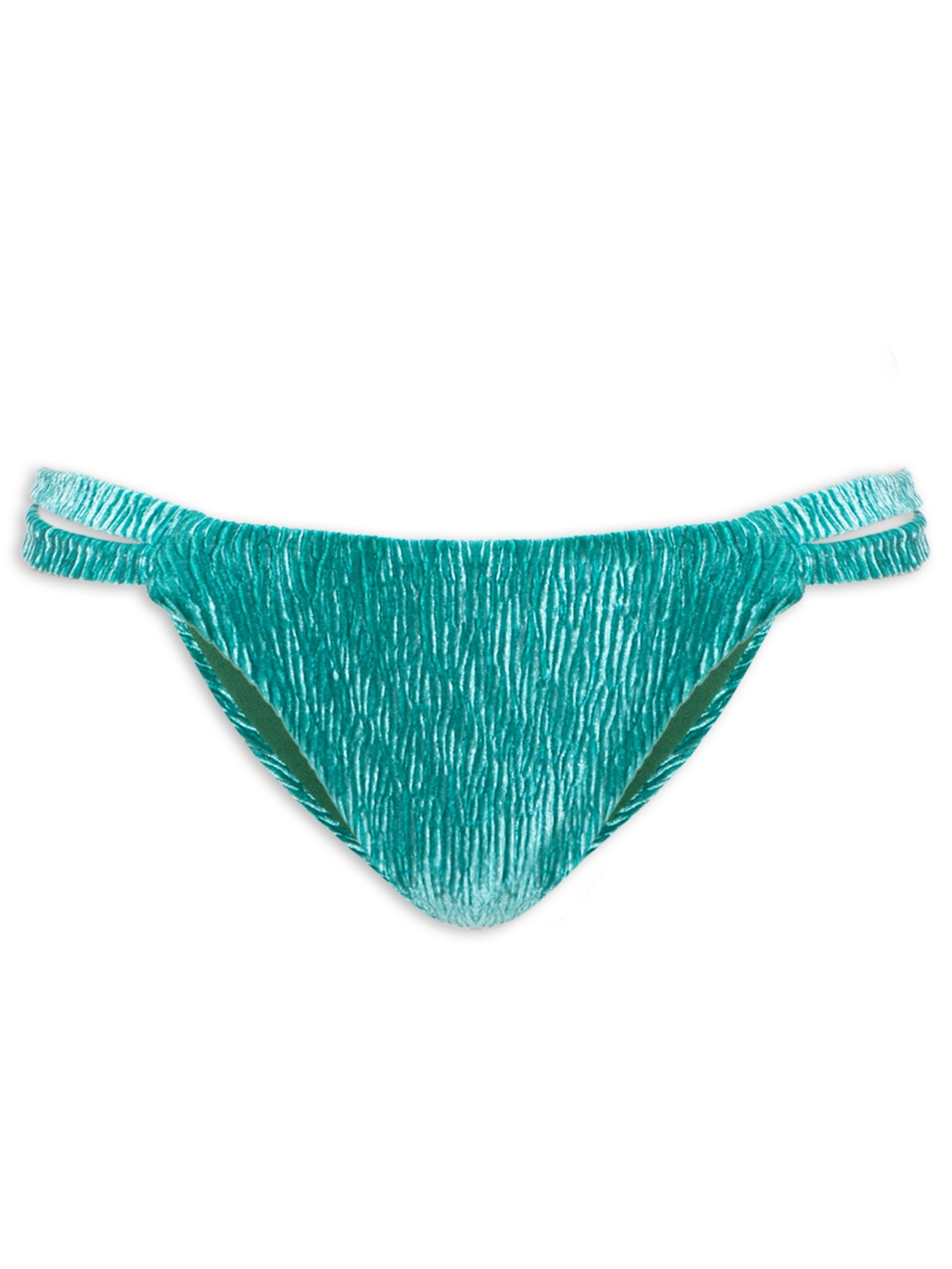 Biquíni Feminino Triângulo Canelado Verde Mktbeach
