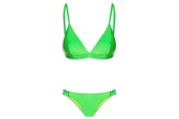 Biquíni Feminino Triângulo Liso - Verde