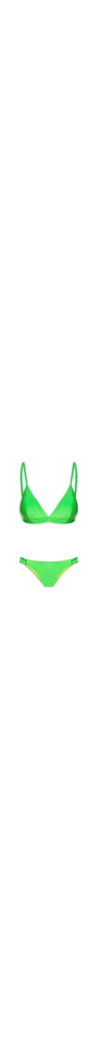 Biquíni Feminino Triângulo Liso - Verde