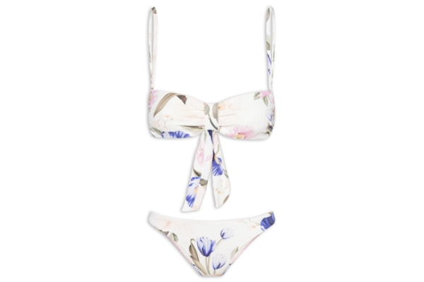 Biquíni Floral Lola - Branco