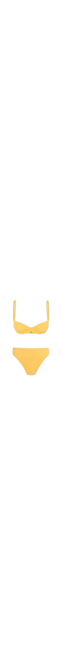 Biquíni Hot Pants Maré De Sol - Amarelo