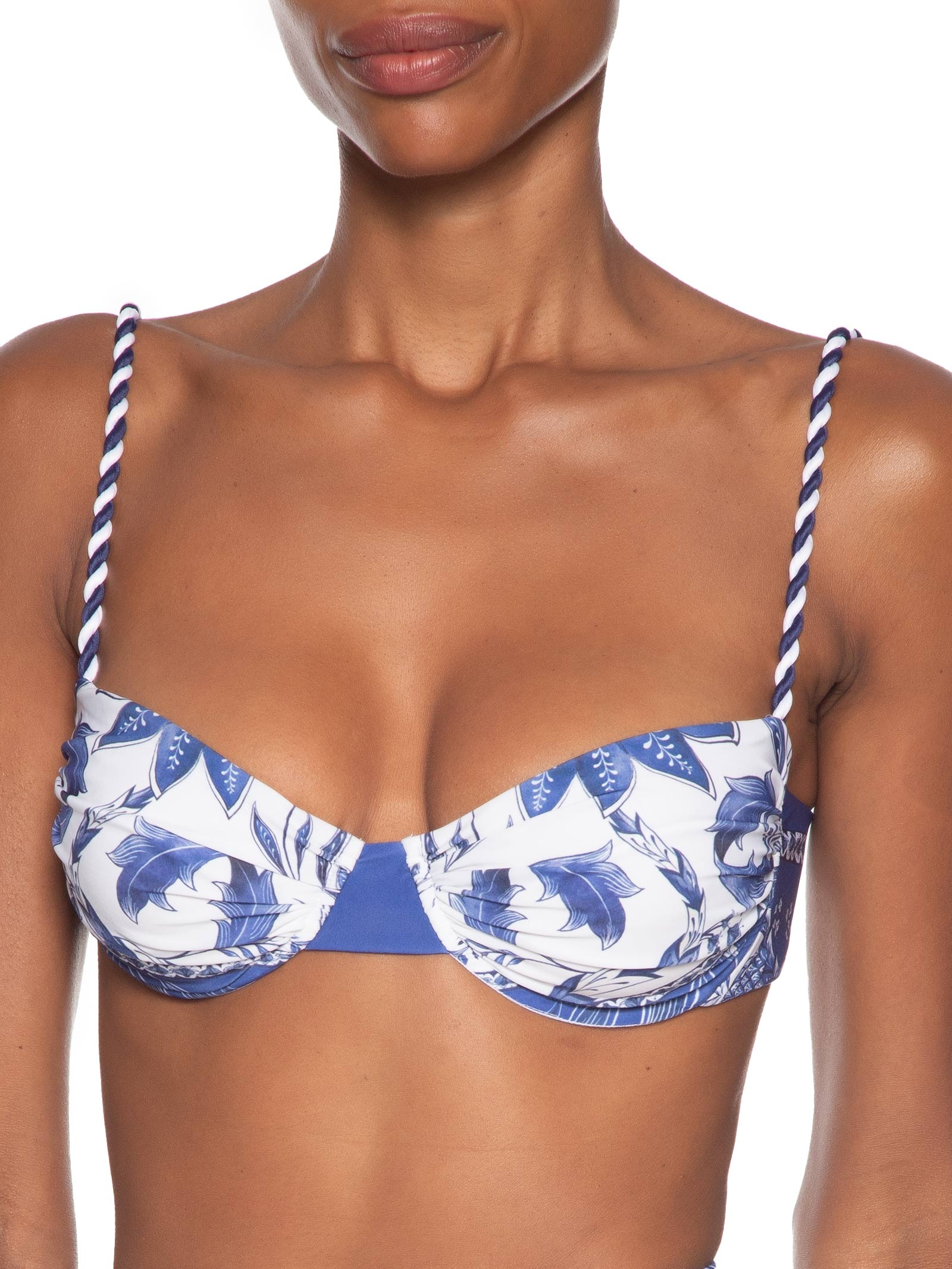 Biquini Hot Pants Nina Branco Farm Praia