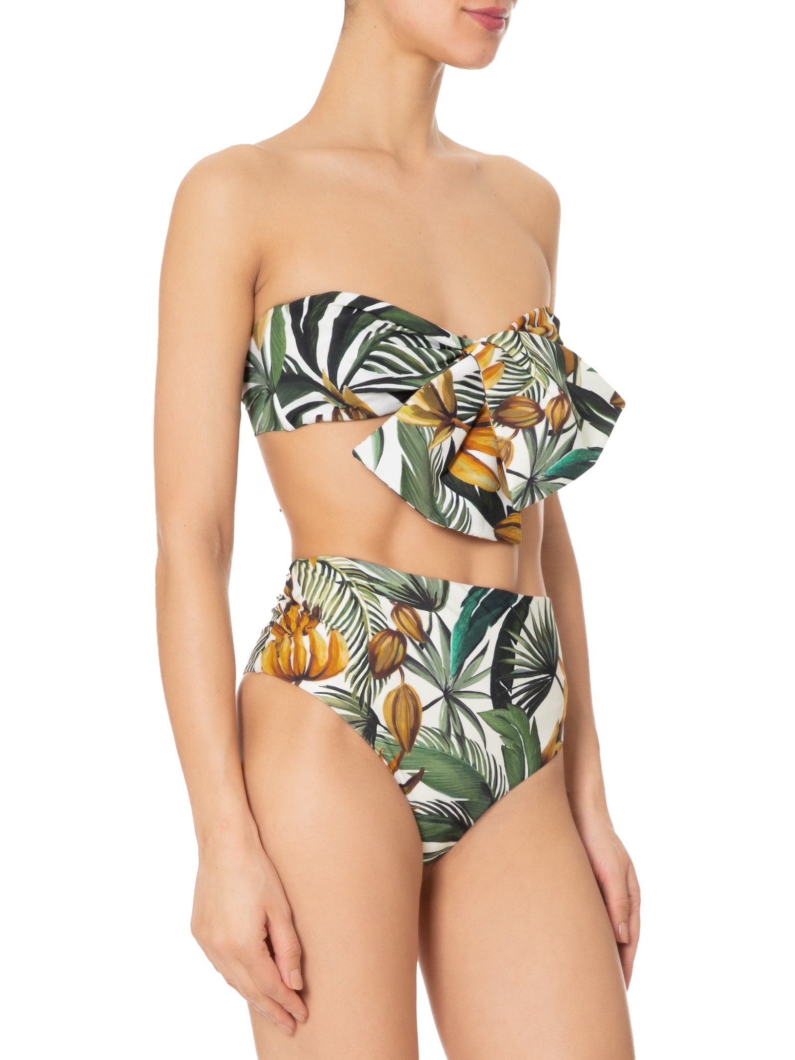Biquíni Hotpant Bananarte Amarelo Farm Praia