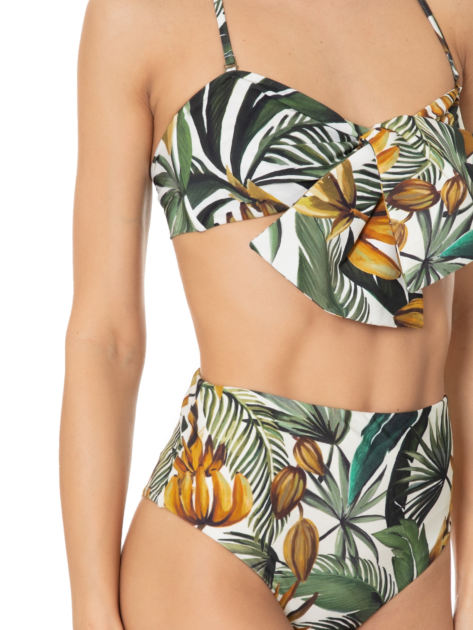 Biquíni Hotpant Bananarte Amarelo Farm Praia