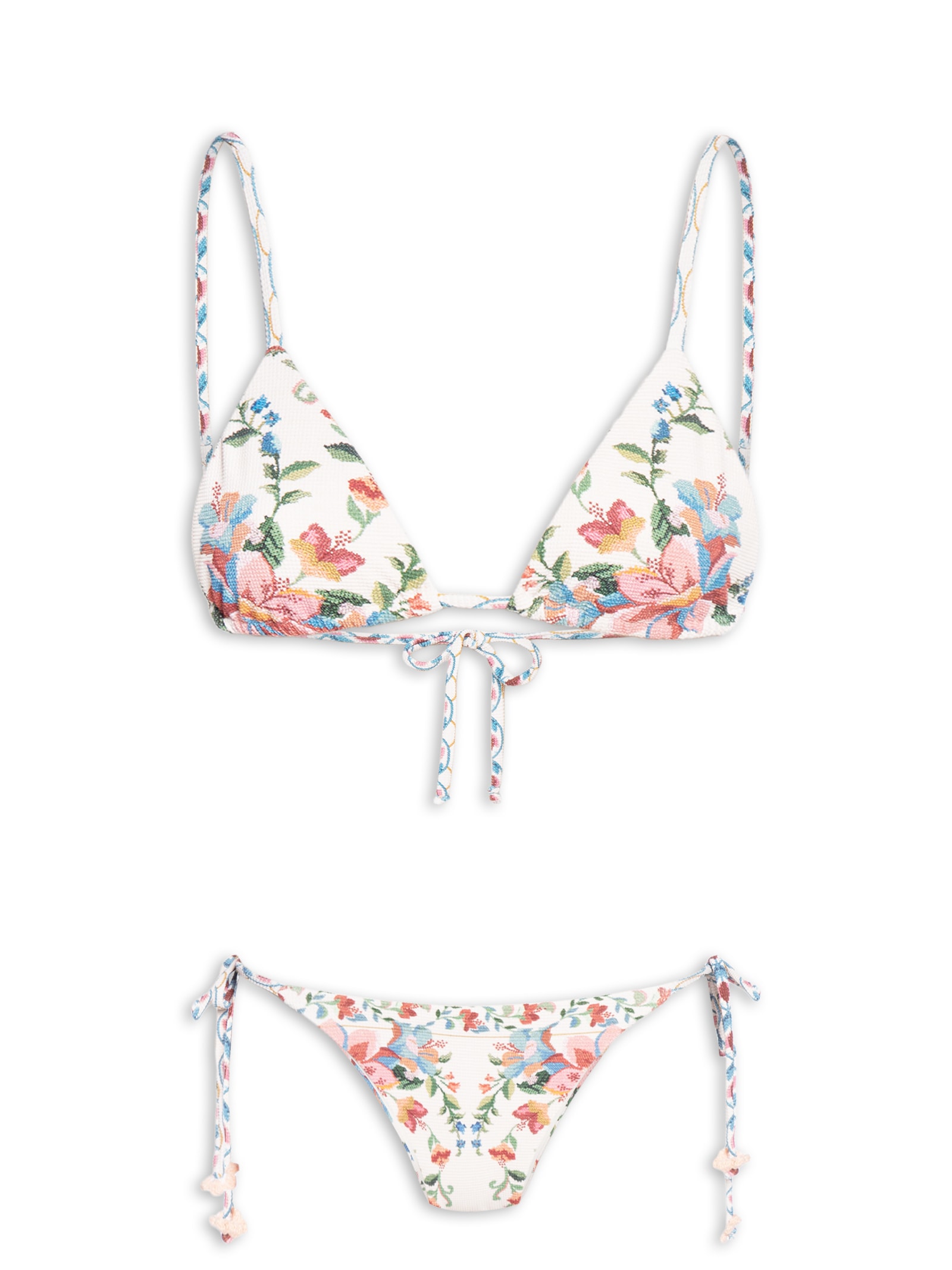 Biquíni Lacinho Brisa Serena Branco Farm Praia