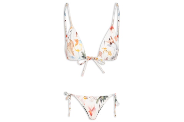 Biquíni Lacinho Colagem Carioca - Branco