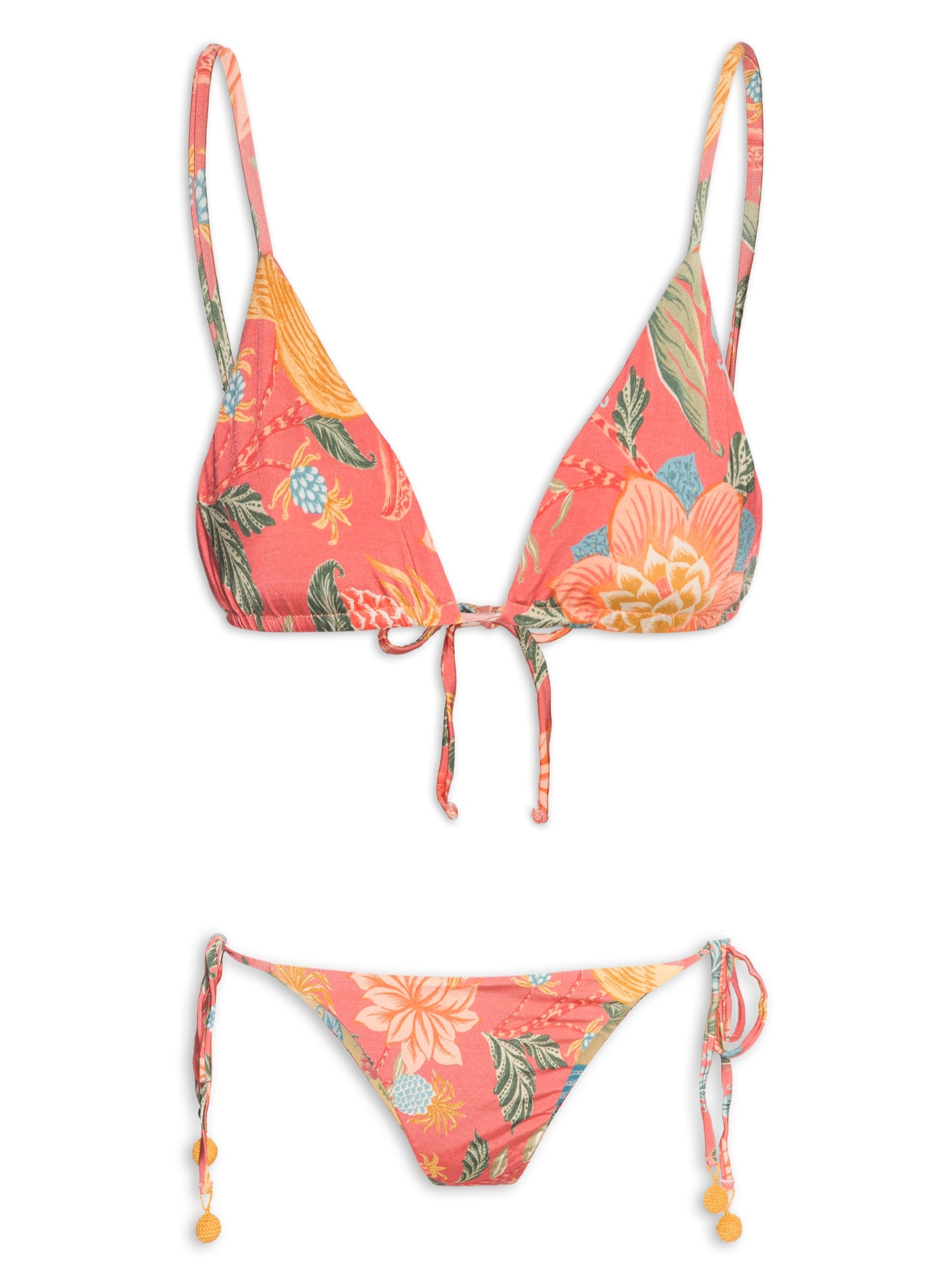 Biquíni Lacinho Double Amalfi Amarelo Farm Praia