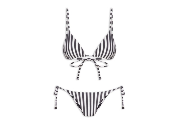 Biquíni Lacinho Double Peixe Copa - Preto