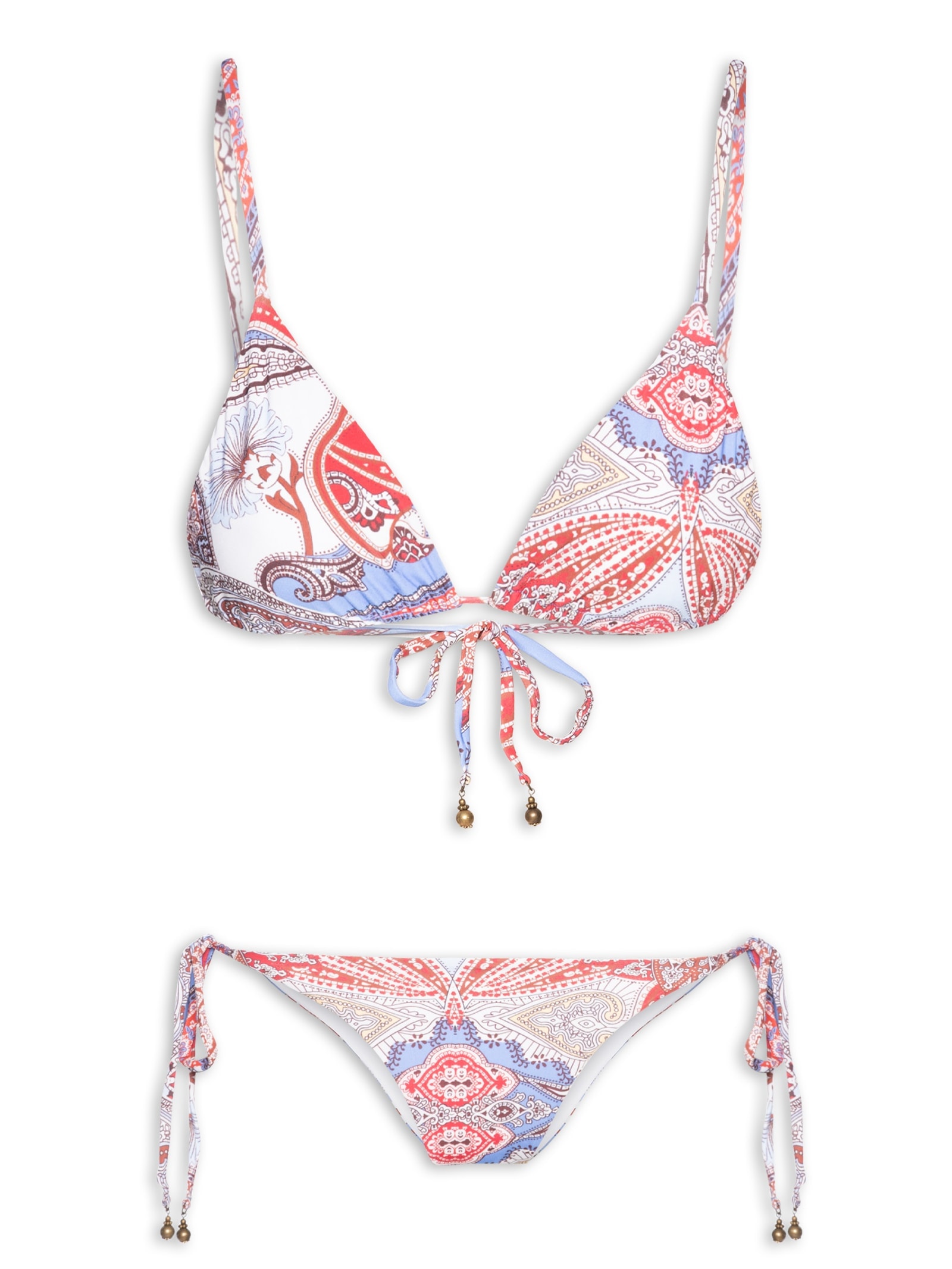 Biquíni Lacinho Jandaia Dance Vermelho Farm Praia