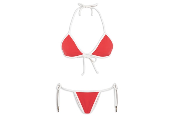 Biquíni Lacinho Liso - Vermelho