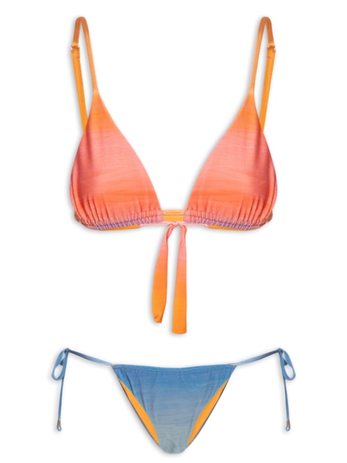 Biquíni Lacinho Maritime Ombre – Rosa