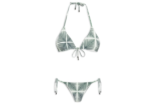 Biquíni Lacinho Palm Square - Branco