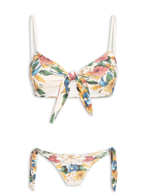 Biquíni Lenço Tropicalzinho – Branco