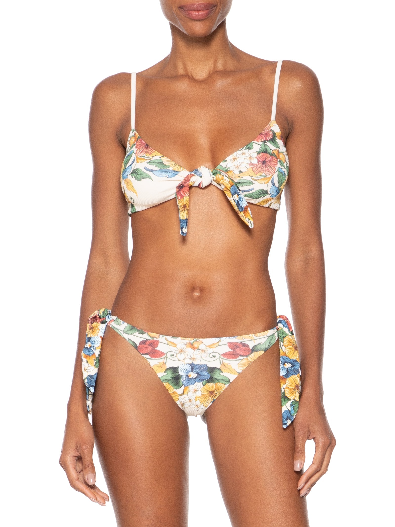 Biquíni Lenço Tropicalzinho Branco Farm Praia