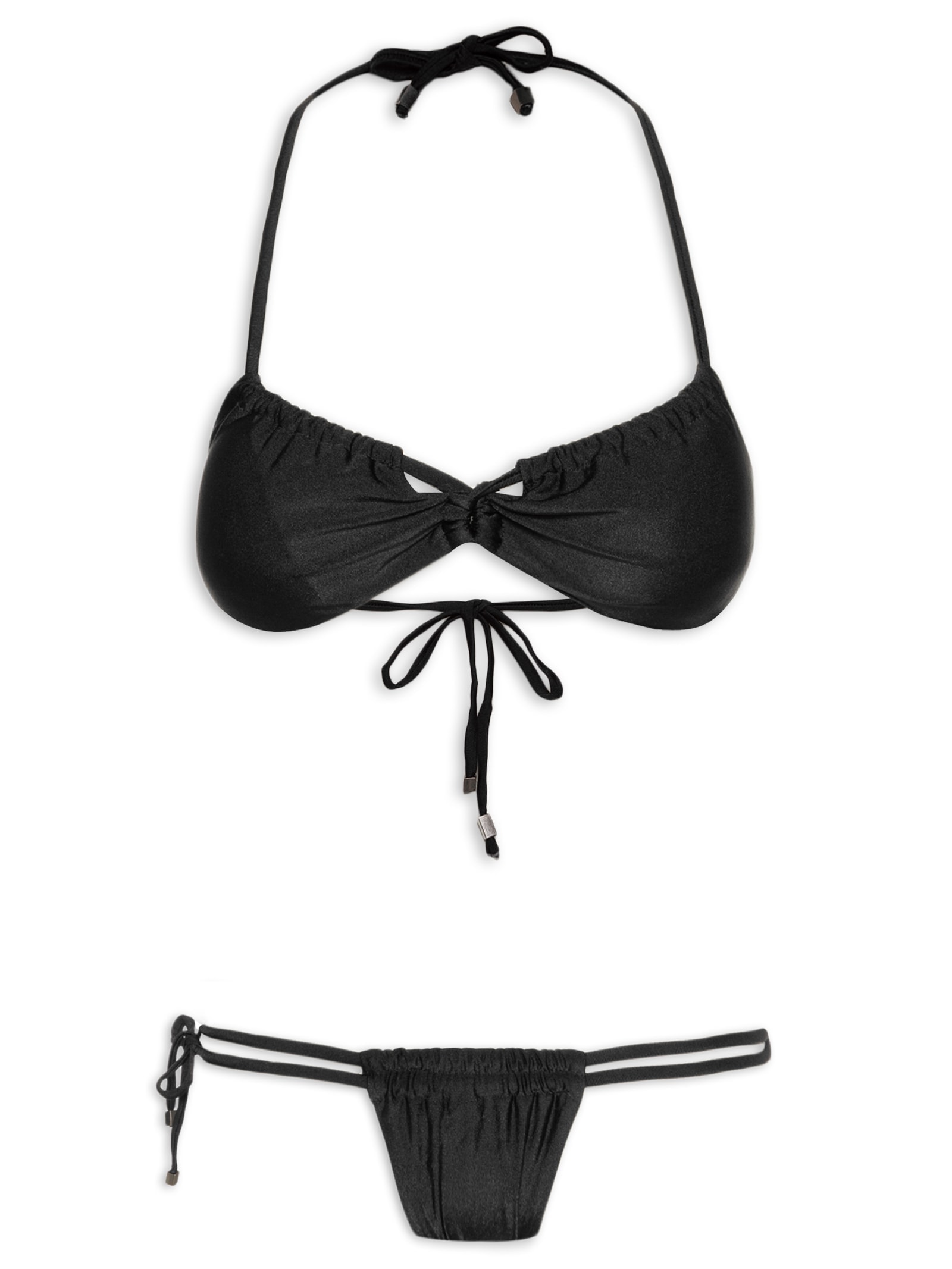 Biquíni Liso Preto Mktbeach